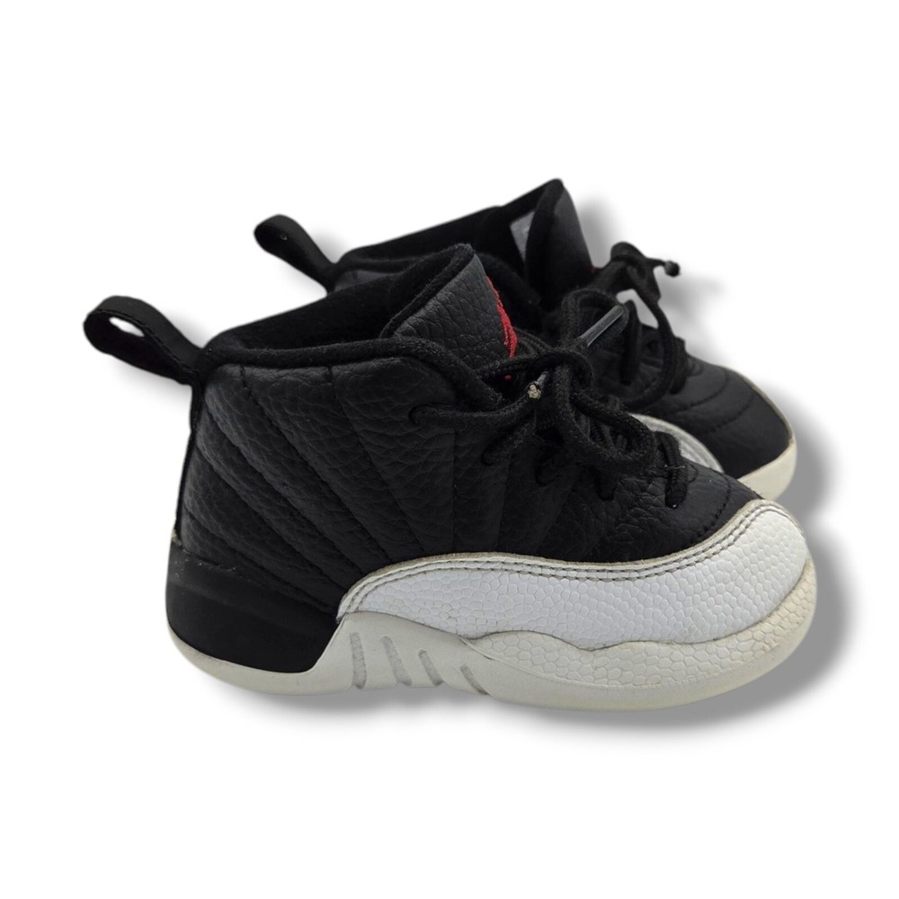 Nike Air Jordan 12 Retro TD Child 6 Playoffs Sneakers 850000-006